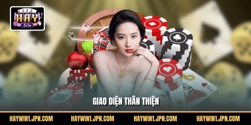 Giao diện đẹp mắt