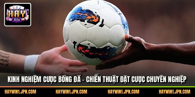 Kinh Nghiệm Cược Bóng Đá - Chiến Thuật Đặt Cược Chuyên Nghiệp