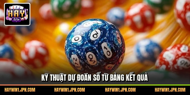 Kỹ thuật dự đoán số từ bảng kết quả