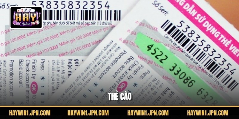 Thẻ cào là giải pháp thay thế đơn giản và dễ tiếp cận
