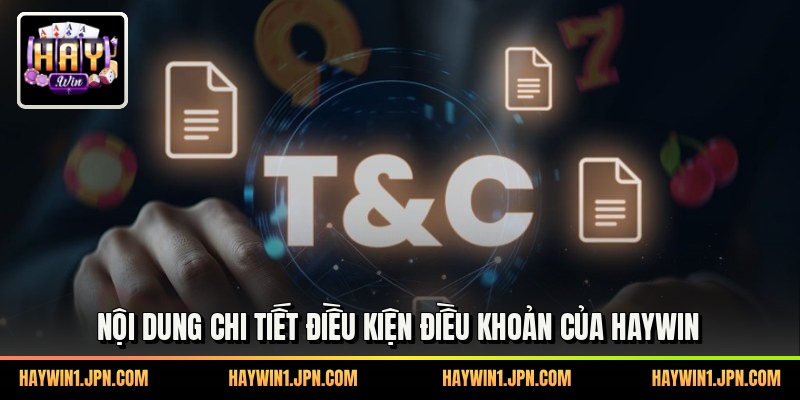 Nội dung chi tiết điều kiện điều khoản của haywin