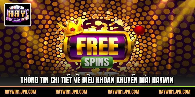 Thông tin chi tiết về điều khoản khuyến mãi haywin