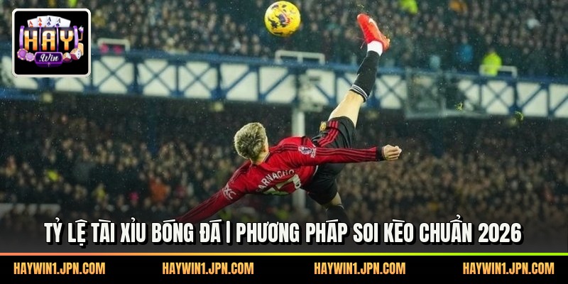 Tỷ Lệ Tài Xỉu Bóng Đá | Phương Pháp Soi Kèo Chuẩn 2026
