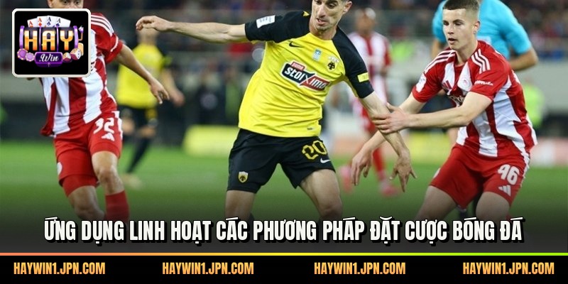 Ứng dụng linh hoạt các phương pháp đặt cược bóng đá